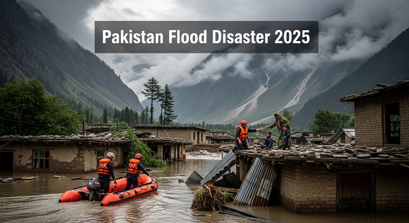 Catastrophic Floods and Landslides Claim Hundreds of Lives Across Northern Pakistan and Kashmir